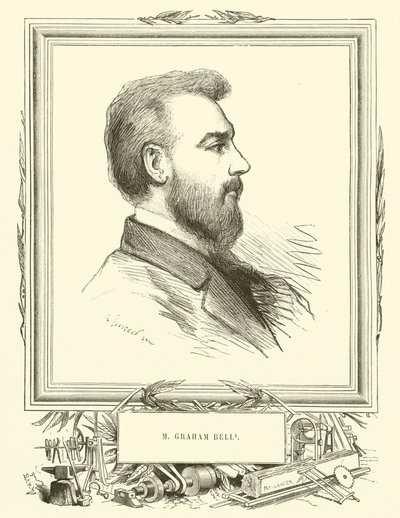 Graham Bell by French School